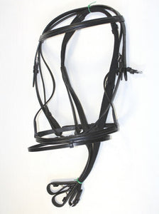 BRIDLE L FLASH RAISED F/SIZE/COB