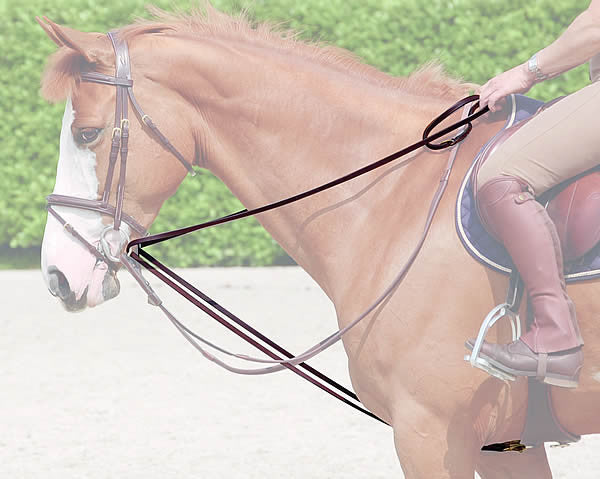 Velociti GARA Cotton Web Draw/running Reins