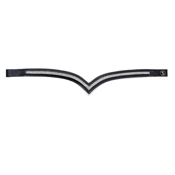 Browband Padded Diamante V