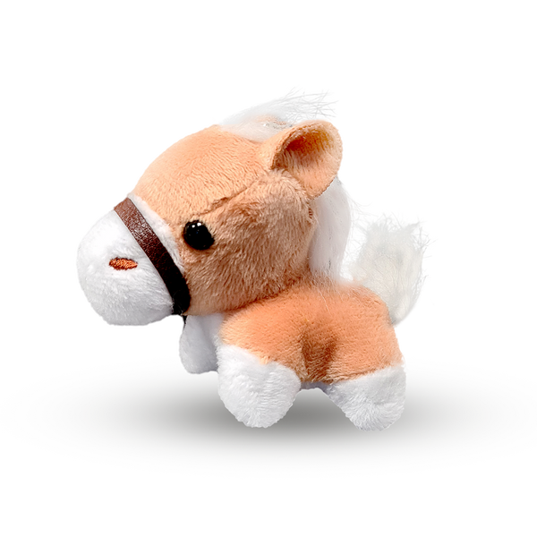 Keyring with Plush Pony