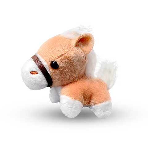 Keyring with Plush Pony