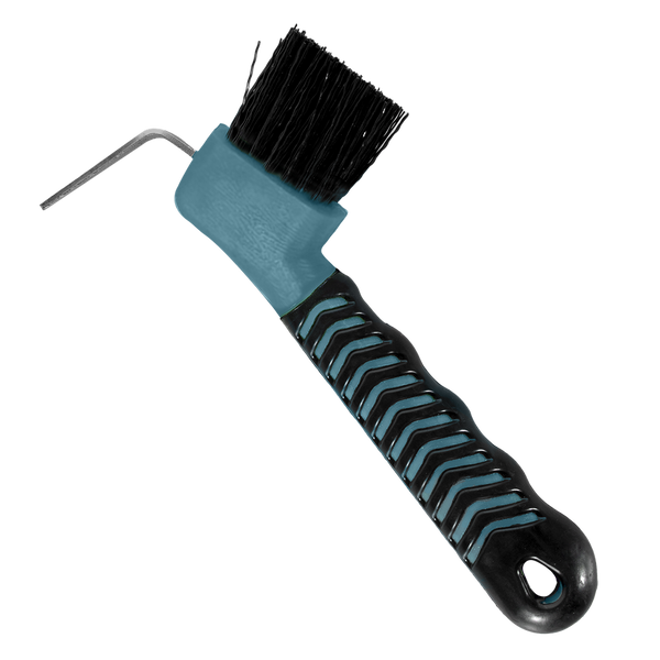 Soft Touch Hoof Pick with Brush