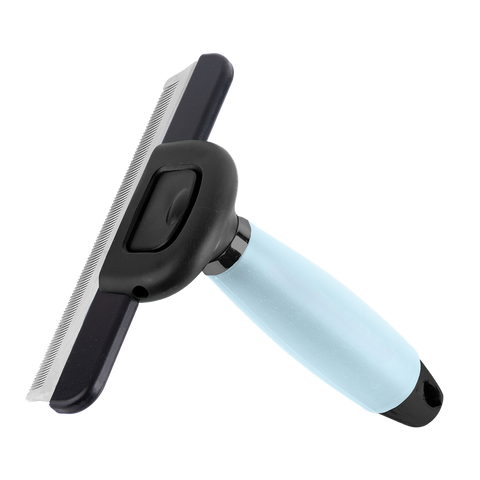 Large Deshedding Comb with Gel Handle