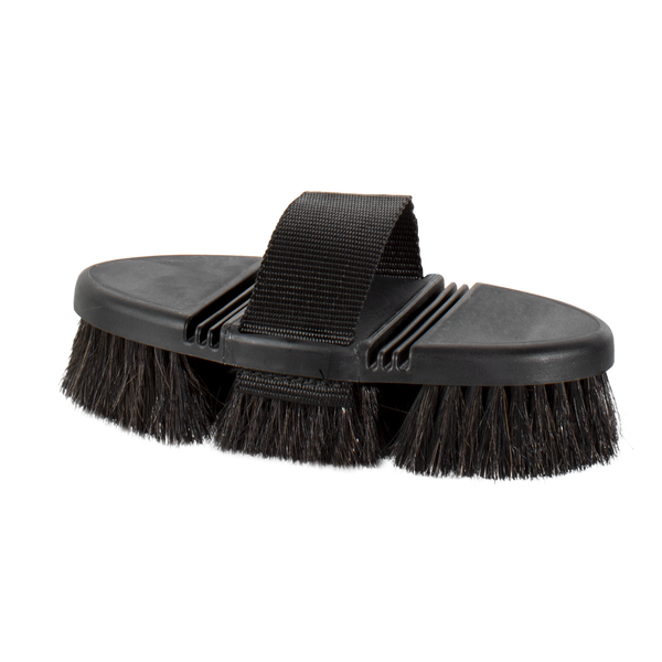 Show Time Flexi Brush - Soft Natural Horse Hair Bristles