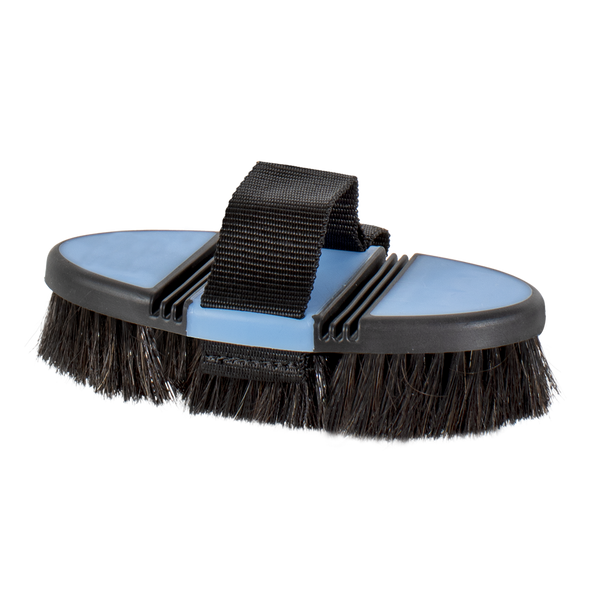 Show Time Flexi Brush - Soft Natural Horse Hair Bristles