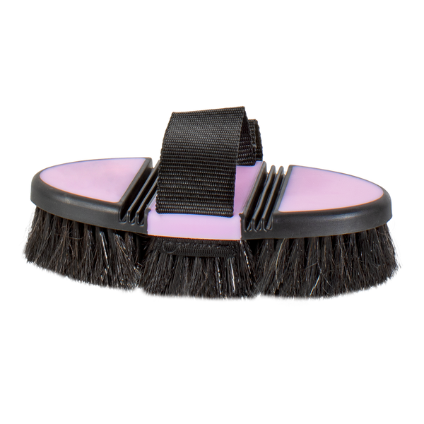 Show Time Flexi Brush - Soft Natural Horse Hair Bristles