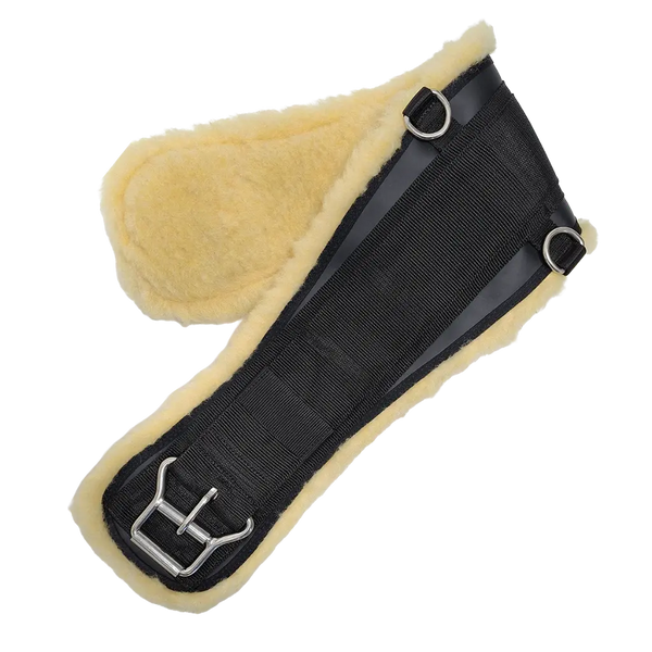 Pro Stride Western Girth with Synthetic Fur