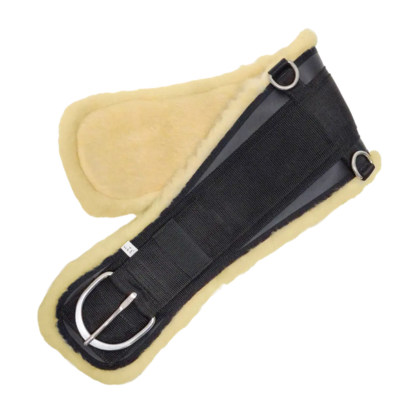 Pro Stride Western Girth with Synthetic Fur