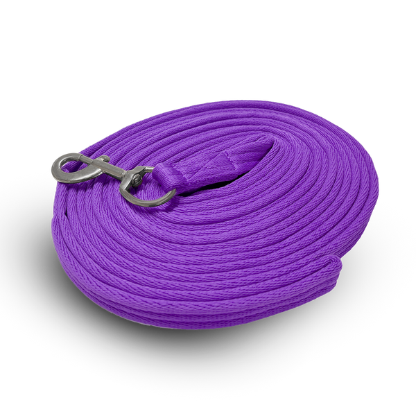 Lunging Rein Cushion Web 8m