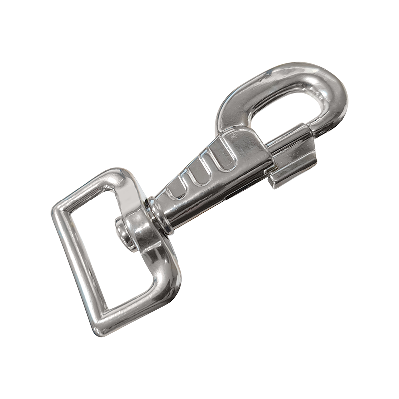 Square Base Snap Hook - Heavy SS