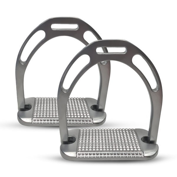 Aluminium Wide Base Stirrup Irons