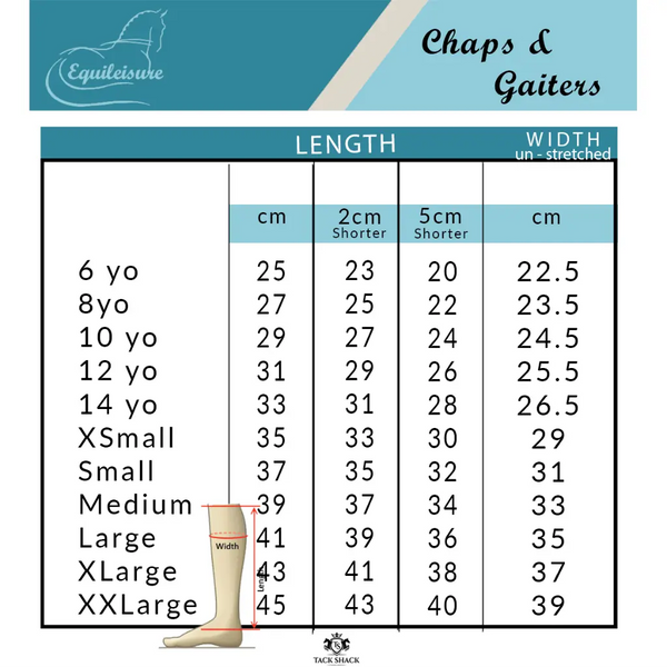 Equileisure Suede Chaps - 8 - 14 years