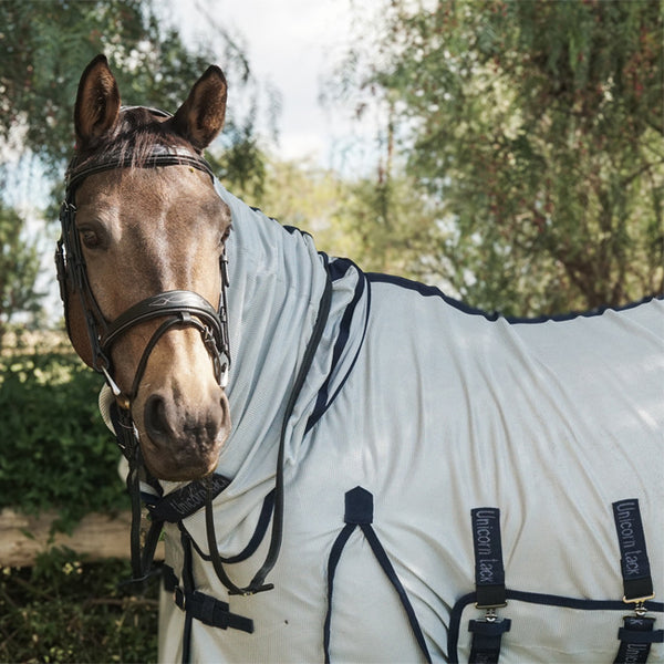 Unicorn Tack Combo Neck Flysheet with Belly