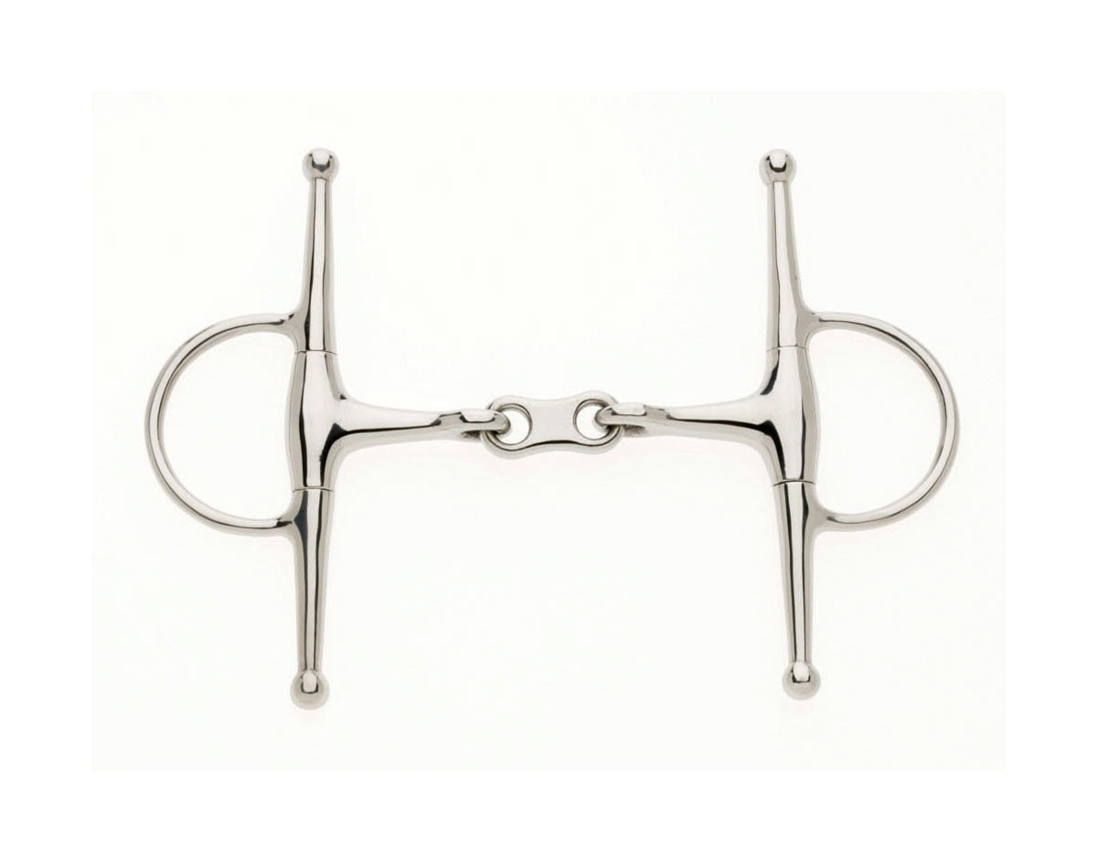 Full Cheek Stainless Steel French Link Snaffle