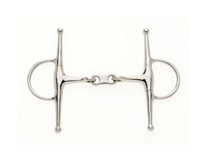 Full Cheek Stainless Steel French Link Snaffle