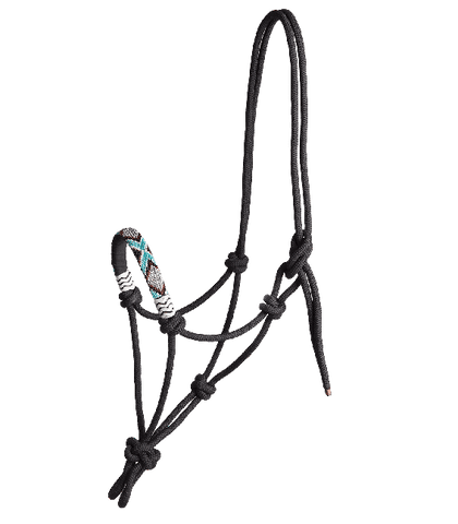 Knotted Halter with Pearls