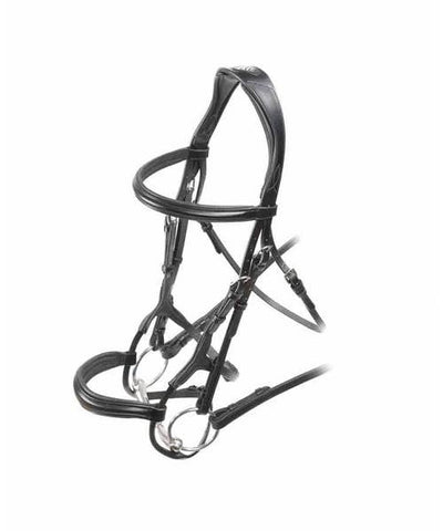 Rapida Rolled Padded Cavesson Bridle