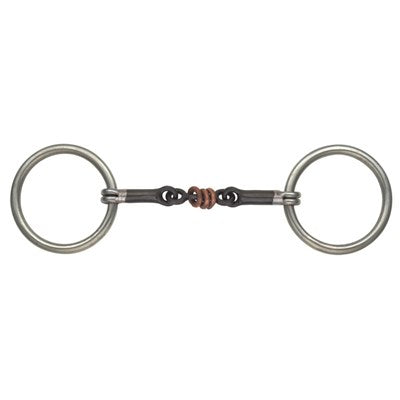 Sweet Iron Copper Roller Snaffle
