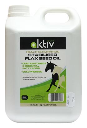 Aktiv Equine Flax Seed Oil - 2L