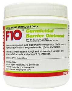 F10 Germicidal Barrier Ointment