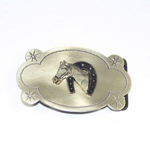 Horse Head Cowboy Buckle