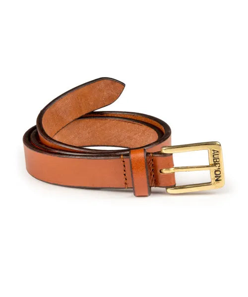 Aubrion 25mm Skinny Leather Belt - Adult