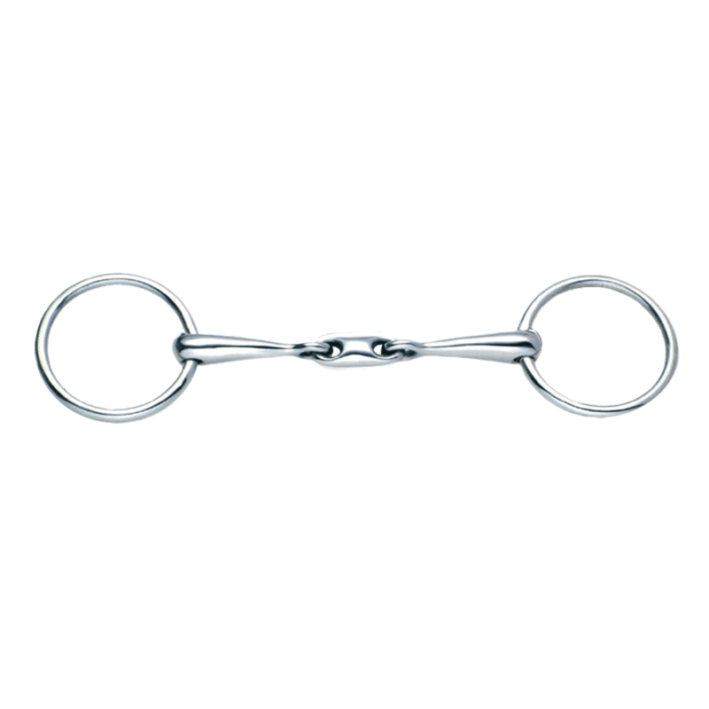Snaffle with Elliptical Link 16mm