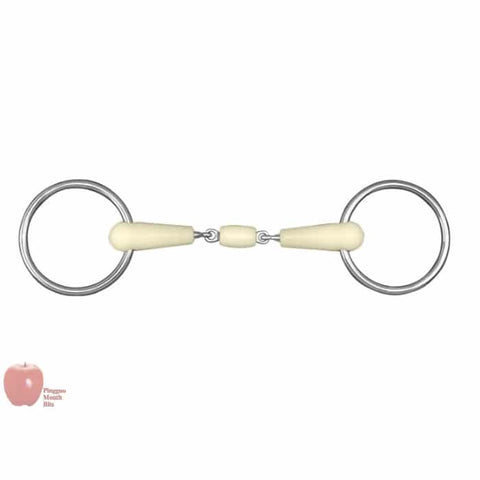 Pingguo Snaffle Bit with Elliptical Link
