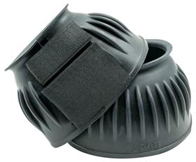 Equi-Tek Soft Ribbed Bell Boots With Velcro