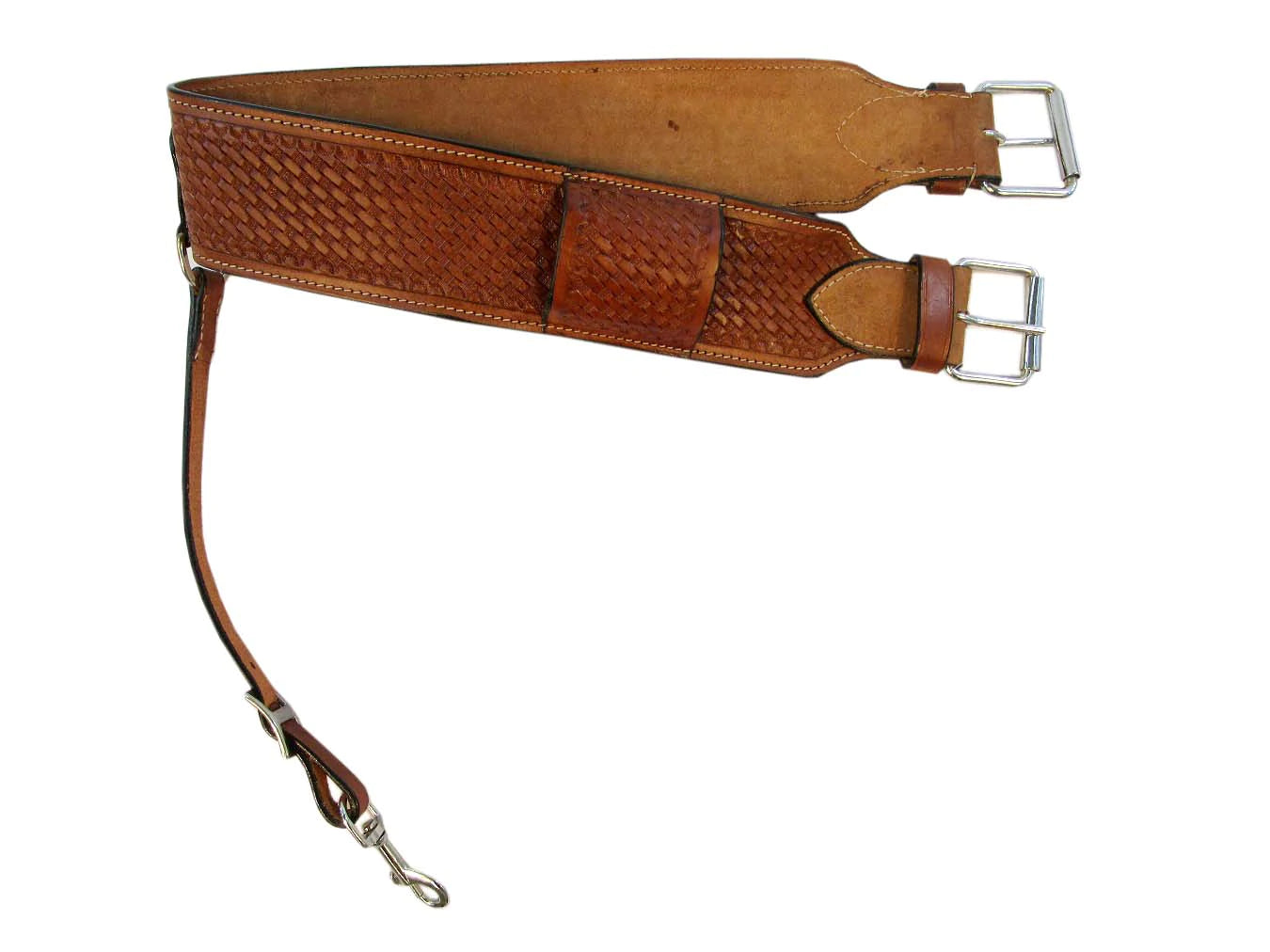 Western Leather Girth - Back - CUSTOMER ORDER ONLY