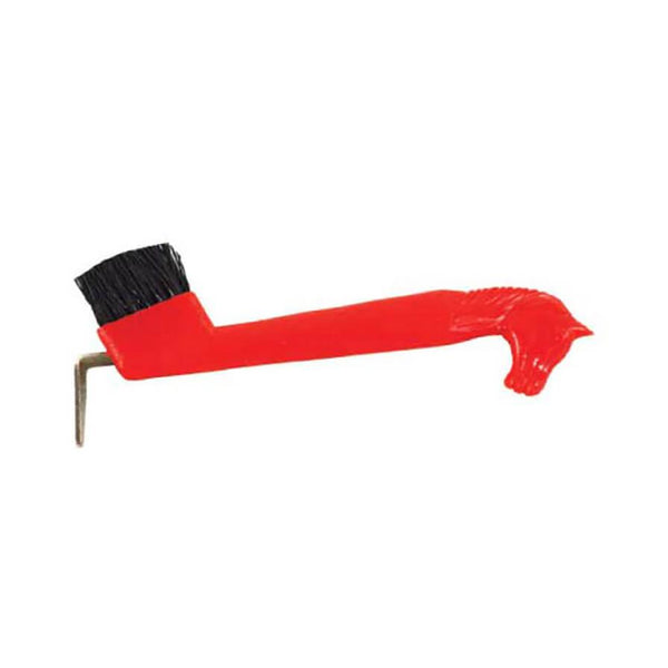 Horse Head Hoof Pick with Brush