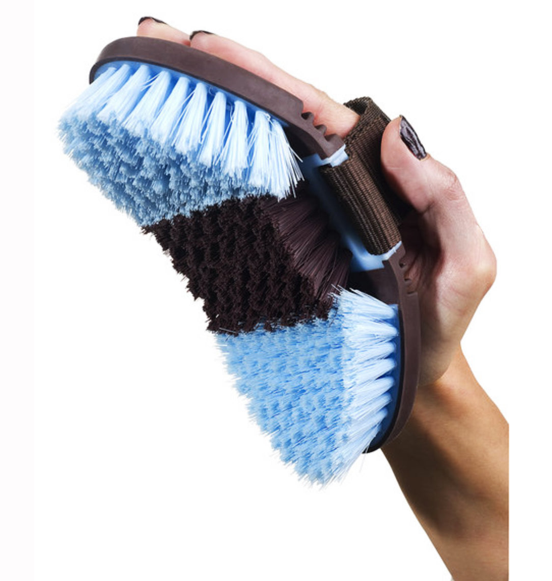 Flexible Tri Coloured Body Brush