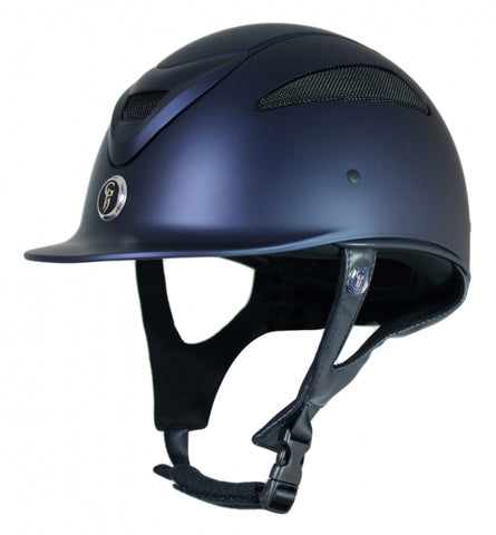 Conquest MKII Riding Hat - Matt (Size 56cm Navy Only)