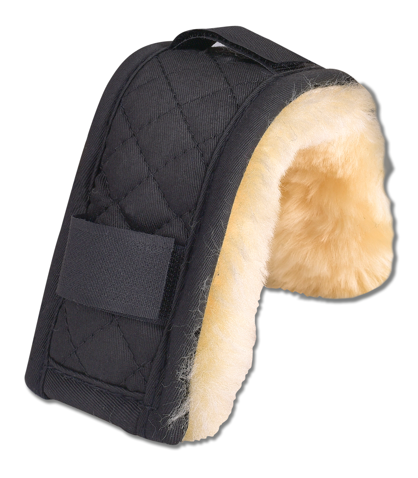 Lambskin Noseband, Or Poll, Protection, 28cm