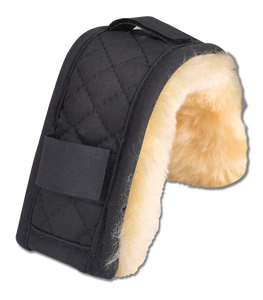 Lambskin Noseband, Or Poll, Protection, 28cm