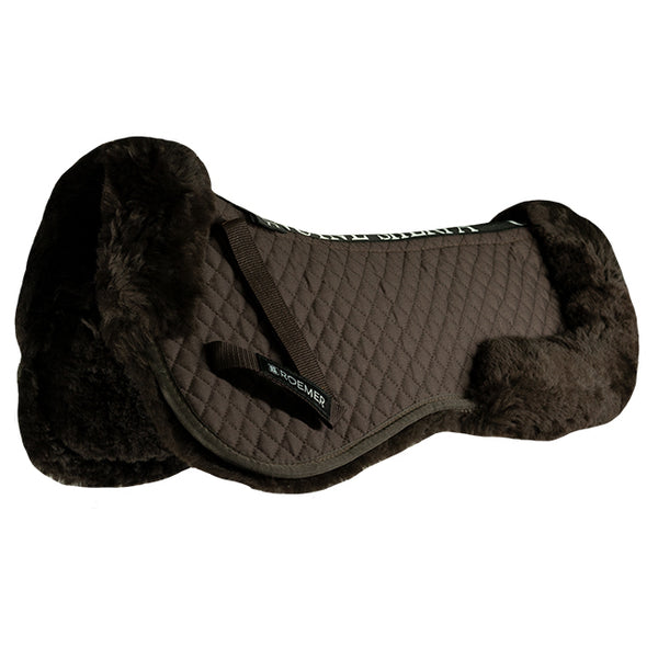 Roemer Genuine Sherpa Rolled Saddle Pad - CUSTOMER ORDER ONLY