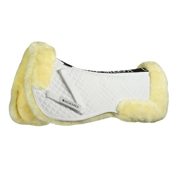 Roemer Genuine Sherpa Rolled Saddle Pad - CUSTOMER ORDER ONLY