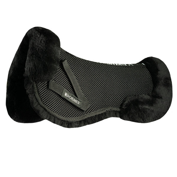 Roemer Genuine Sherpa Rolled 3D Spacer Saddle Pad - CUSTOMER ORDER ONLY