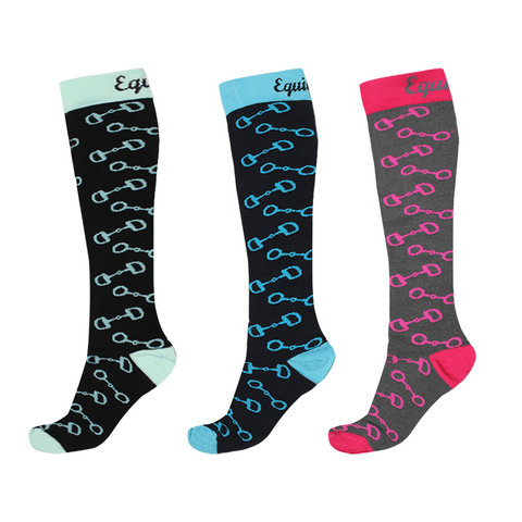 Equileisure Knee High Bit Socks