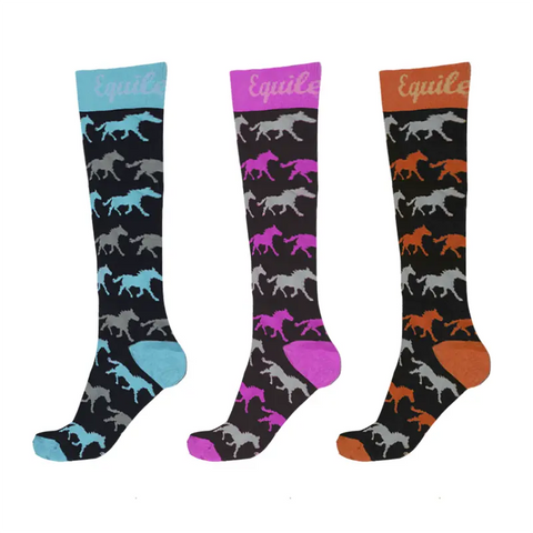 Equileisure Knee High Horse Socks