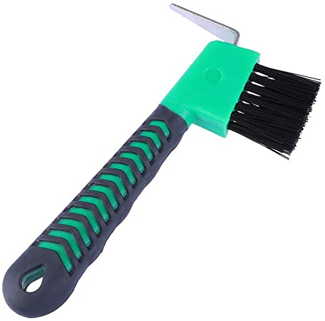 Soft Touch Hoofpick with Brush