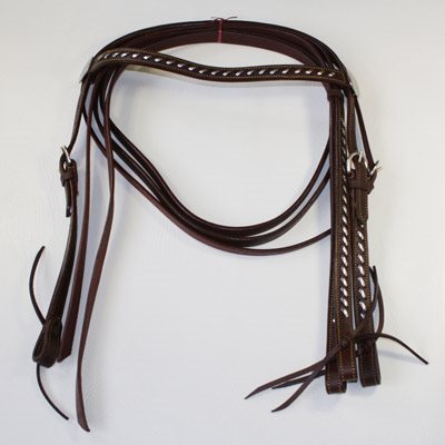 Western Bridle Silver Wire