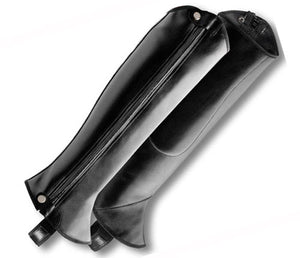 Tattini Half Chaps Shiny Leather