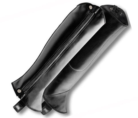 Tattini Half Chaps Shiny Leather