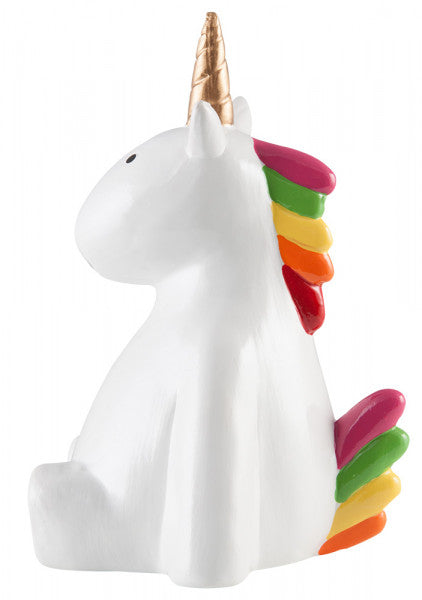 Pfiff Unicorn Piggy Bank, Seated